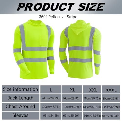 4 Pcs Reflective Safety T (4 Count)