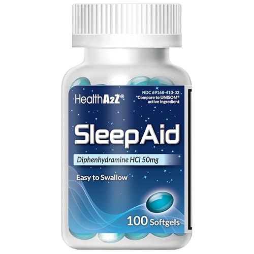Sleep Aid Diphenhydramine Softgels (100 Count)