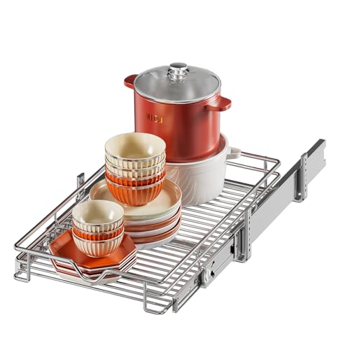 1 Tier Pull Out Cabinet Organizer
