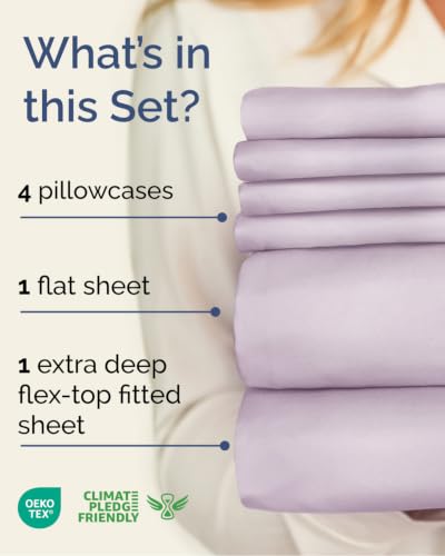 Flex Top Split Head King 6 Piece Sheet Set