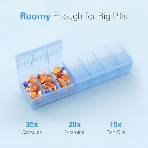 Large Weekly Pill Organizer (7 Count)