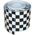 Black White Reflective Tape 6 inch X 66 feet