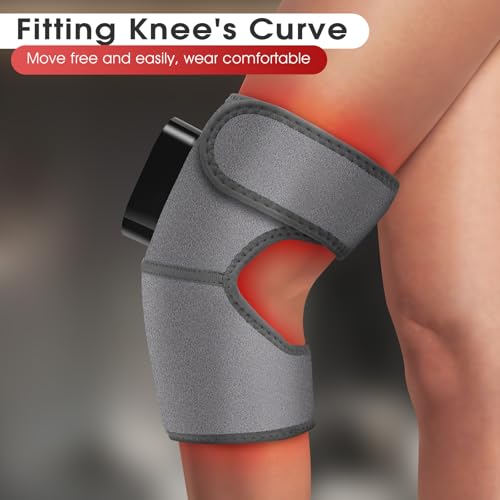 Cordless Heated Knee Massager with Vibration
