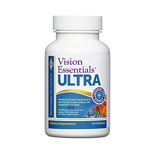 Dr. Whitaker's Vision Essentials Ultra with Lutein for Eye & Vision Health (30 Count)