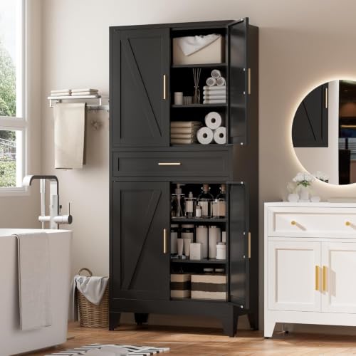 Metal Storage Cabinet with Drawer