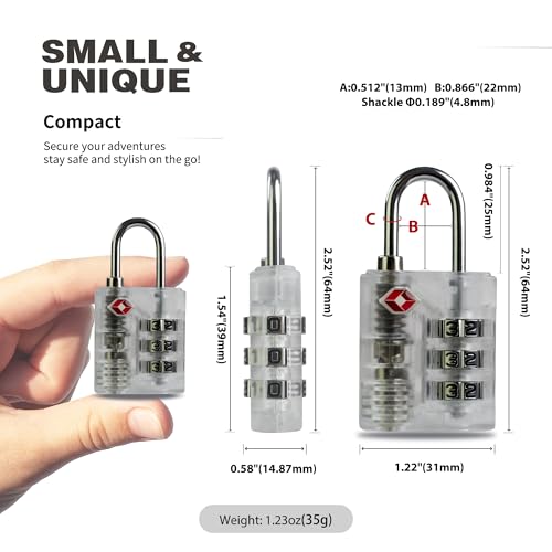 Luggage Locks TSA Approved