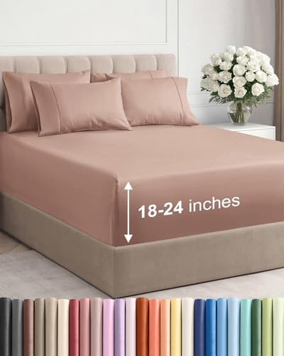 Extra Deep Cal King Sheet Set (6 Count)
