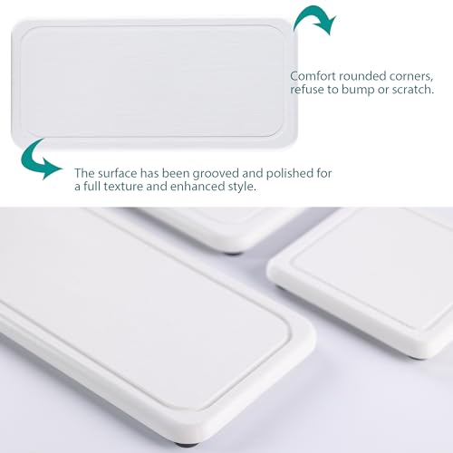 2Pcs Water Absorbent Diatomite Coasters Bathroom Sink Stone Trays (2 Count)