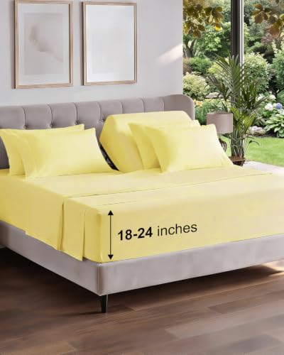 Extra Deep Flex Top Split Head King Sheet Set