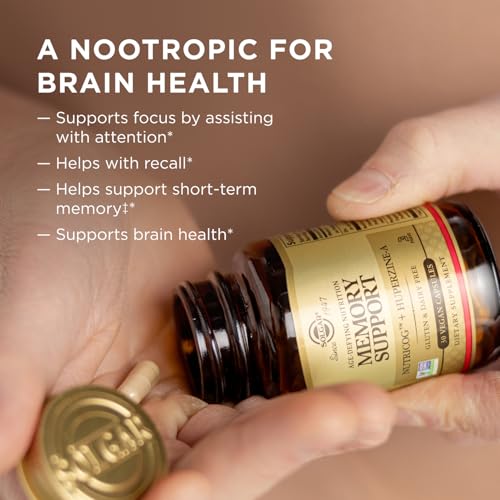 Memory Support Brain Dietary Supplement for Memory and Focus (30 Count)