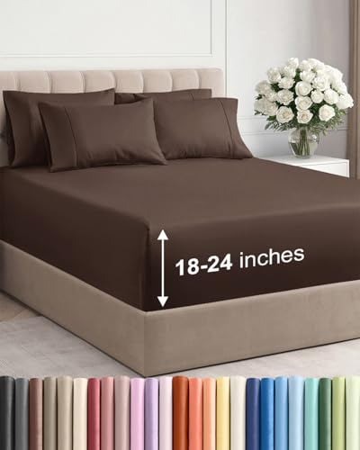 Extra Deep Cal King Sheet Set