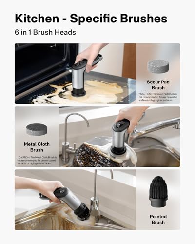 Grip™ Cordless Electric Spin Scrubber
