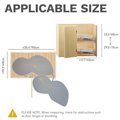 Corner Cabinet Organizer