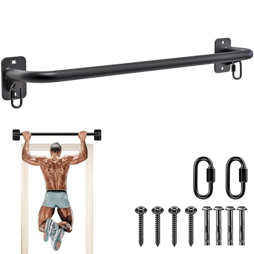 Fully Welded Pull Up Bar Wall Mount Heavy Duty Doorway Chin