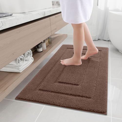 Microfiber Bathroom Rugs 36x24