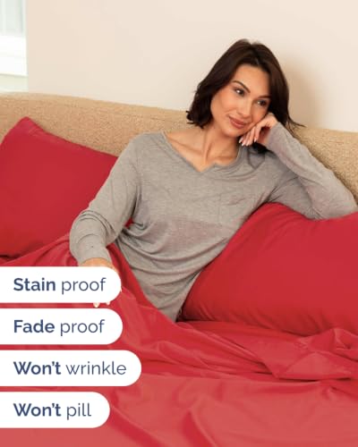 Extra Deep Flex Top Split Head King Sheet Set