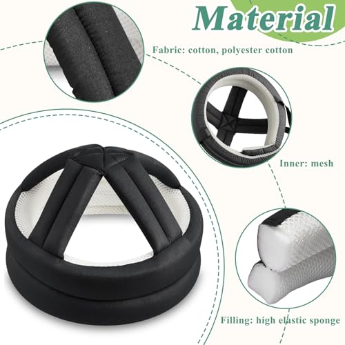 1 Pcs Anti Fall Elder Head Safety Helmet for Adults Special Needs Thick Soft Protective Hat Adjustable Seniors Fall Prevention Head Protection Cap Elderly Helmet for Injury Protection