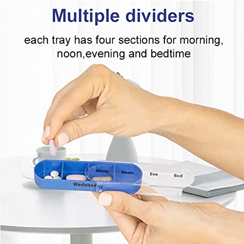 Weekly Stackable Pill Organizer