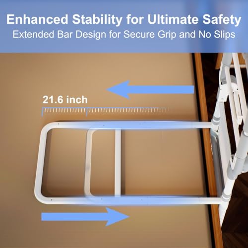 Bed Rails for Elderly Adults Safety Foldable Bed Assist Rail with Adjustable Height