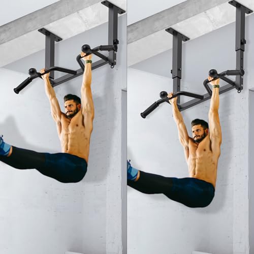 24" Ceiling Mounted Pull Up Bar