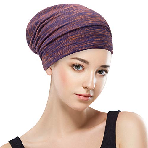 Silk Satin Lined Bonnet Sleep Cap