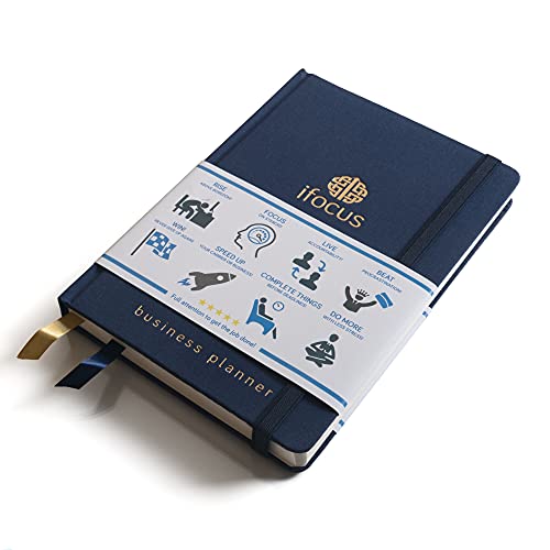 Business Planner Undated for Entrepreneurs! Focus Project Notebook for Productivity! Daily Weekly Self Organizer Planner
