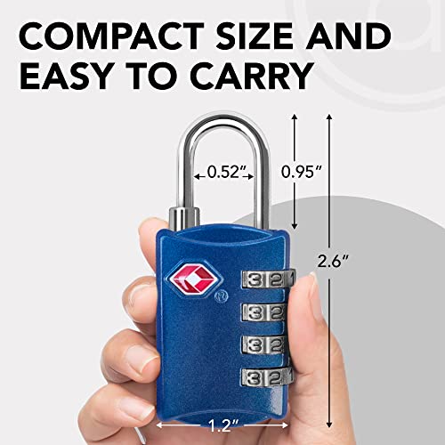 TSA Luggage Locks 2 Pack (2 Count)