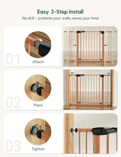 Baby Gate for Stairs No Drilling