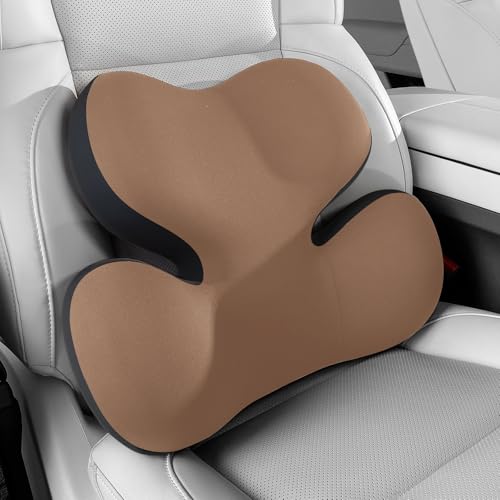 Ergonomic Memory Foam Lumbar Support Pillow for Car