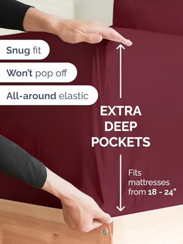 Extra Deep Queen Sheet Set