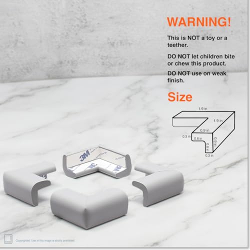 Slimfit Corner Edge Protector for Baby Proofing