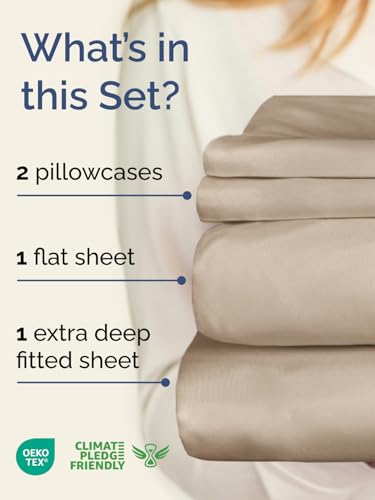 Extra Deep Twin Sheet Set (4 Piece Set)