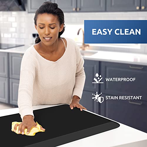 0.8" Thick Kitchen Mat Cushioned Anti Fatigue Rug Comfort Floor Mats