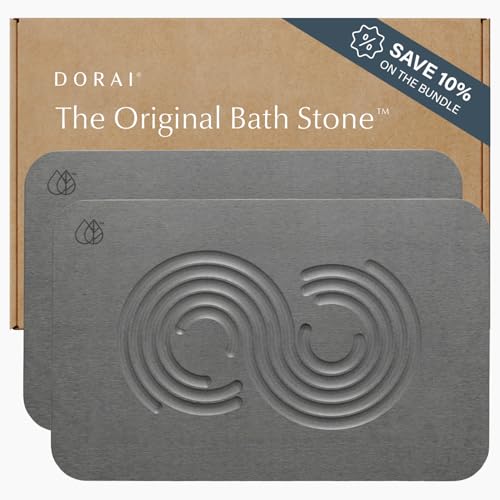 Home Stone Bath Mat Set