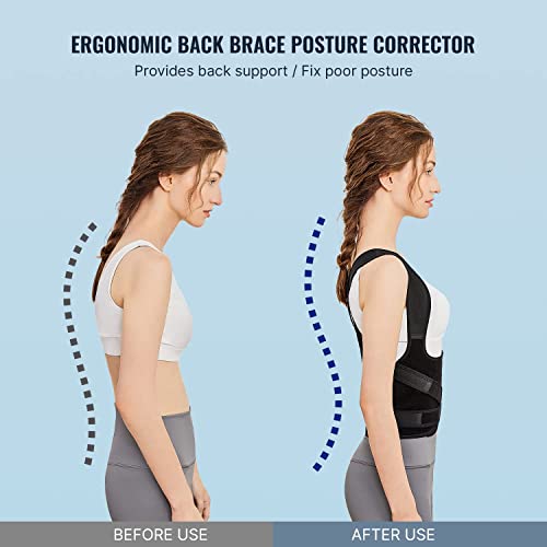 Posture Corrector Upgraded Back Brace for Women and Men