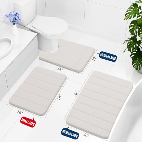 Memory Foam Bath Mat 35.4 x 24 (5.906 Sq Ft)