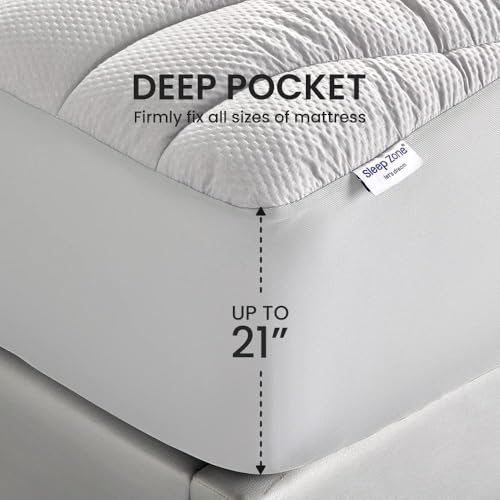 Cooling Mattress Topper Twin XL for College Dorm