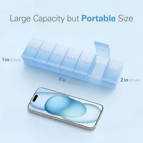 Large Weekly Pill Organizer (7 Count)