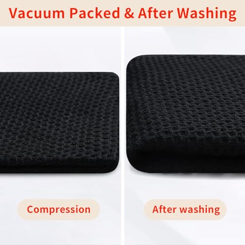 100% Cotton Oversized Waffle Weave Kitchen Towels 12 (12 Count)