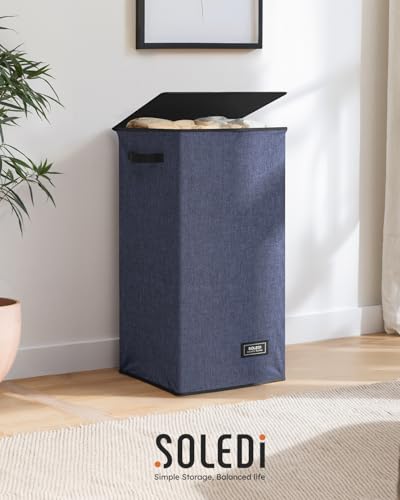100L Laundry Hamper with Lid