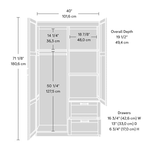 Miscellaneous Storage Wardrobe