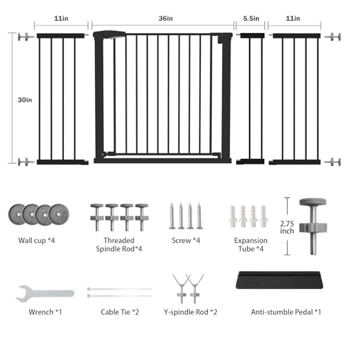 Extra Wide Large Baby Gate for Doorways