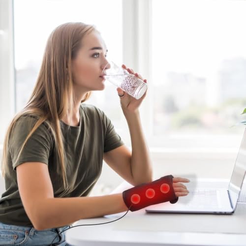 Far Infrared Heated Wrist Brace with Jade for Relieve Carpal Tunnel