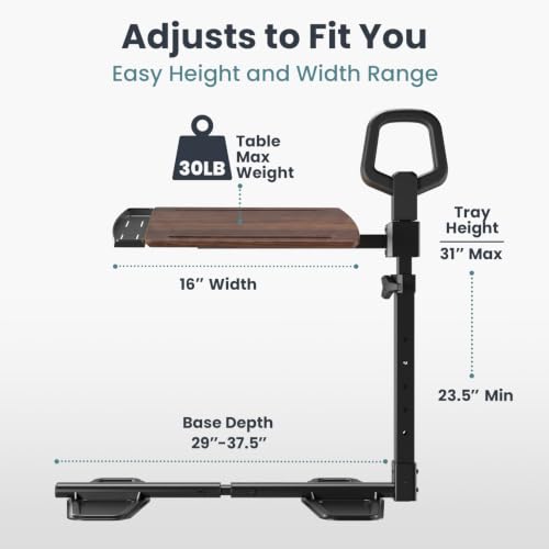 Tray Table 360° Swivel Table for Recliner