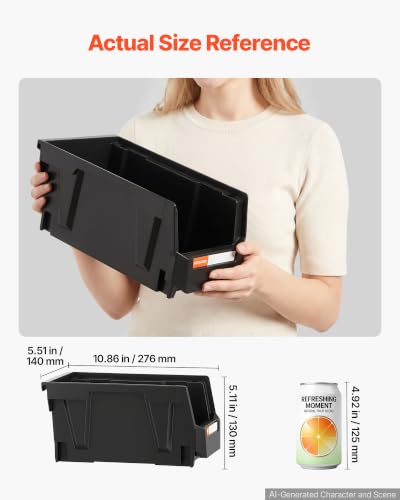 Plastic Stackable Storage Bins