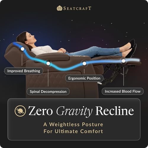 Apex Home Theater Seating Brown Single Recliner