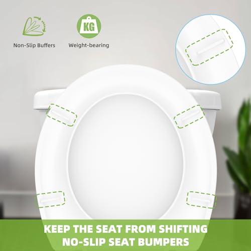 Round Toilet Seat Soft Close (2 Count)