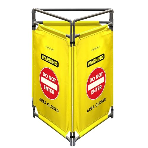 Do Not Enter Foldable Safety Barricade