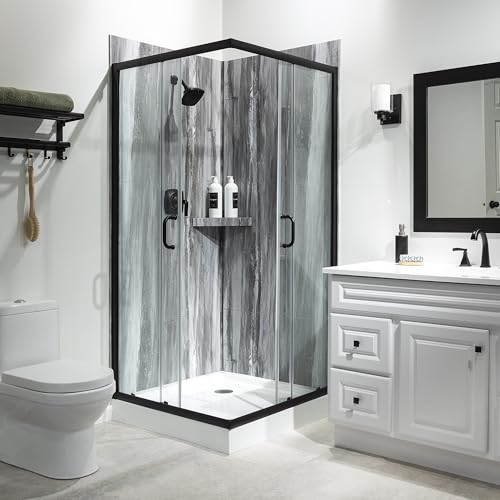 Vinyl Shower Shelf in Hermitage Granite