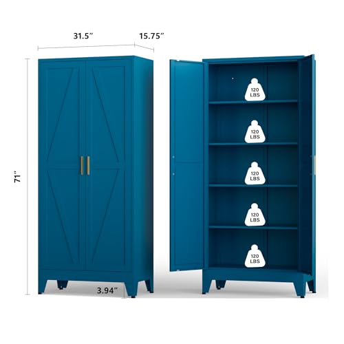 Metal Kitchen Pantry Cabinet